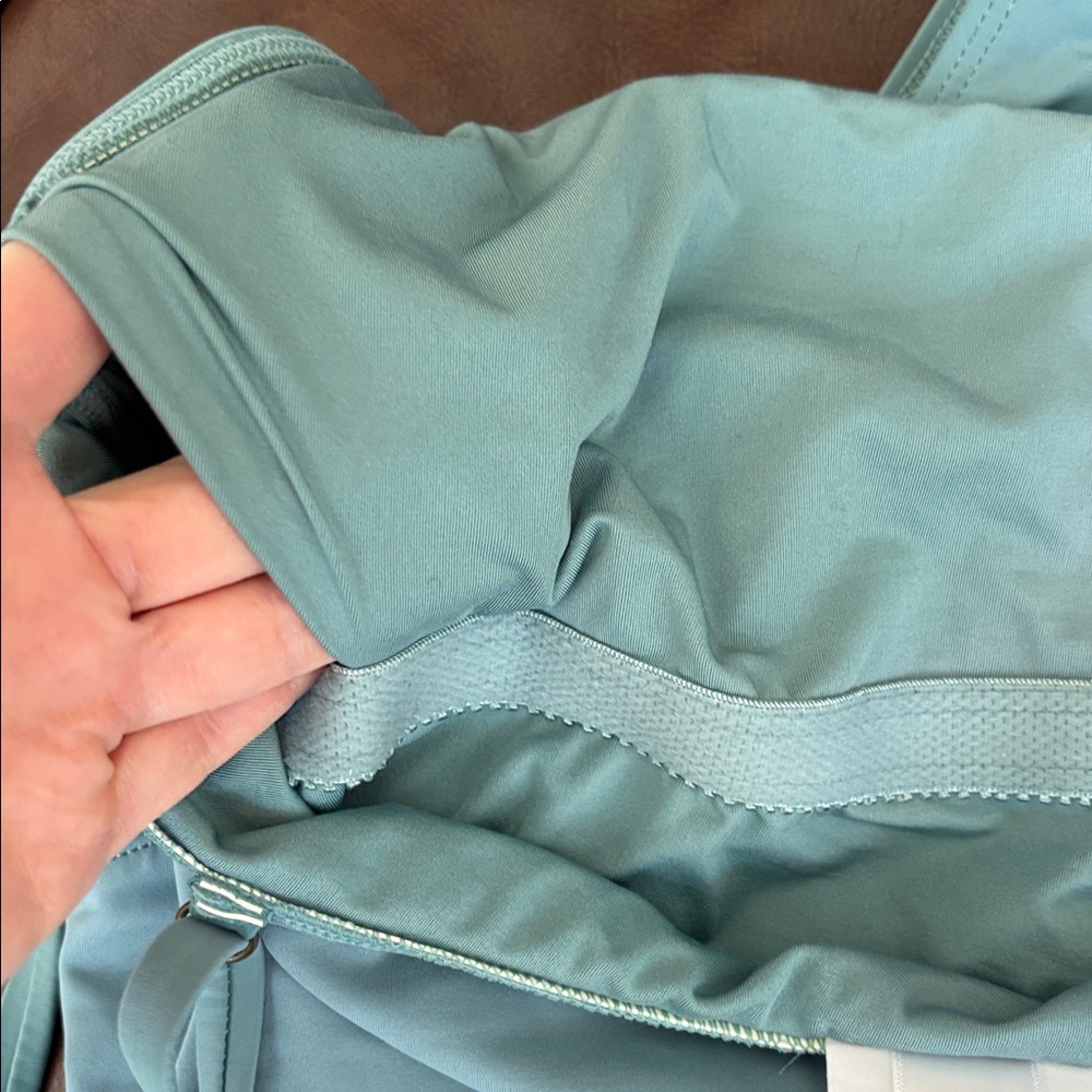 Andie One-Piece Swimsuit Dusty Blue XL - Picture 5 of 8